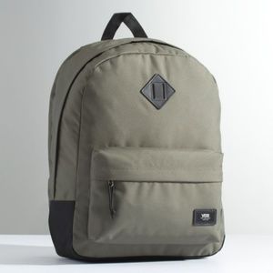 Vans Old Skool Plus Waxed Canvas Grey Backpack